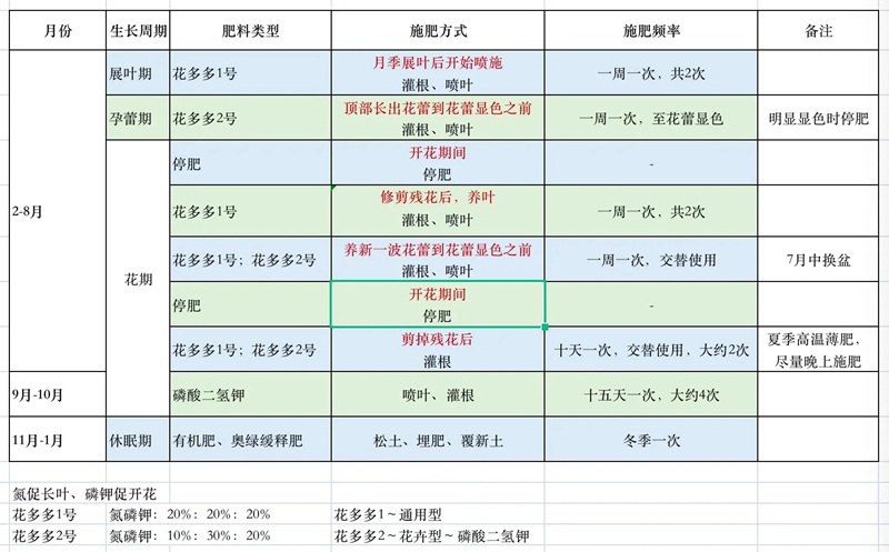 月季开花期间怎么施肥