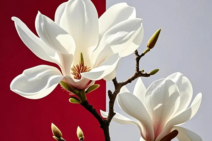 不同颜色玉兰花的花语和寓意