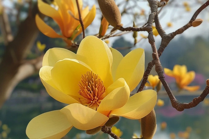 不同颜色玉兰花的花语和寓意