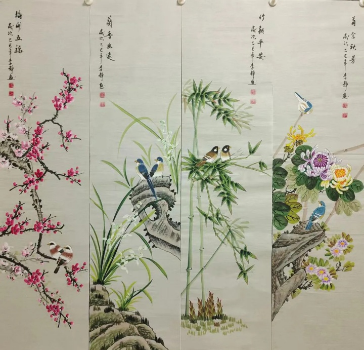 花中四君子指的是哪四种花？